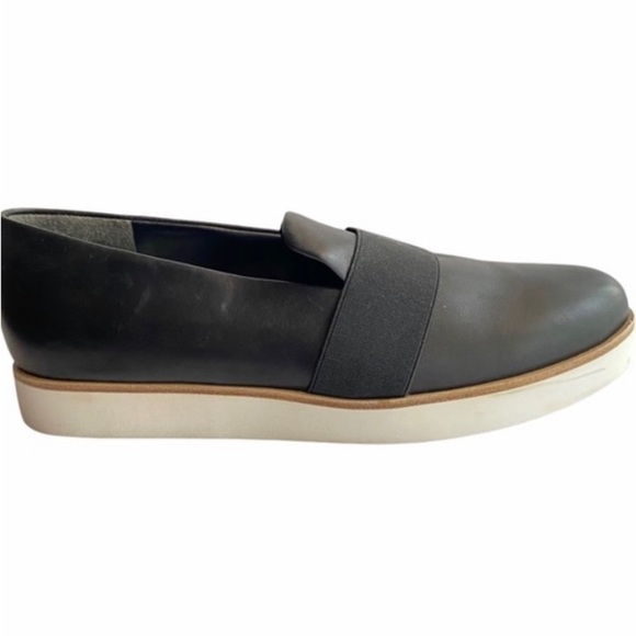 Via Spiga Black Leather Platform Loafer Right Shoe (one shoe) Size 7 - Picture 3 of 6